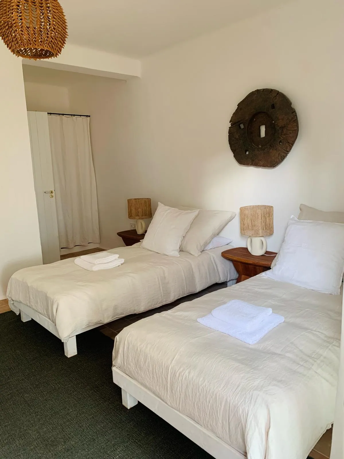 Main House Ground Level Room 3 at the Heart Essence Retreat in Formentera